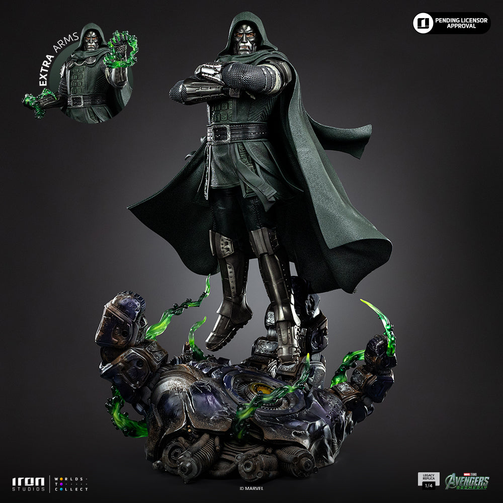 Statue Doctor Doom - Avengers: Doomsday - Réplique Legacy à l’échelle 1/4 - Iron Studios - Précommande