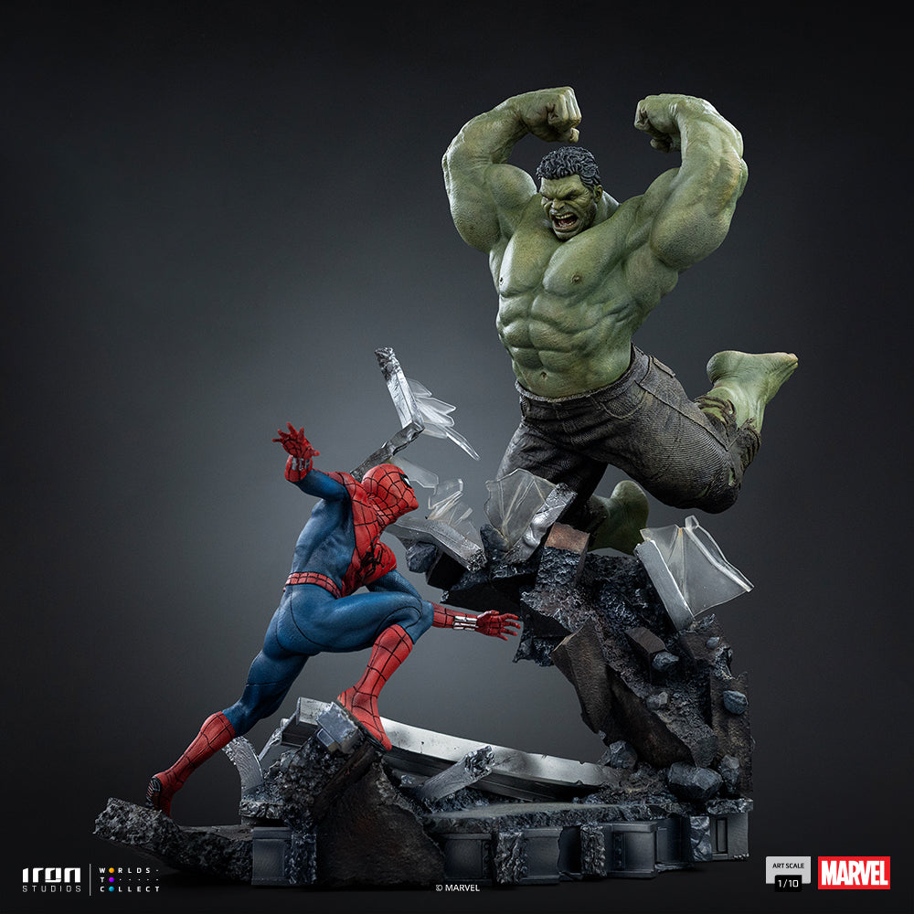 Spider-Man vs Hulk Statue - Spider-Man: Brand New Day - Art Scale 1/10 - Iron Studios - Pre-Order
