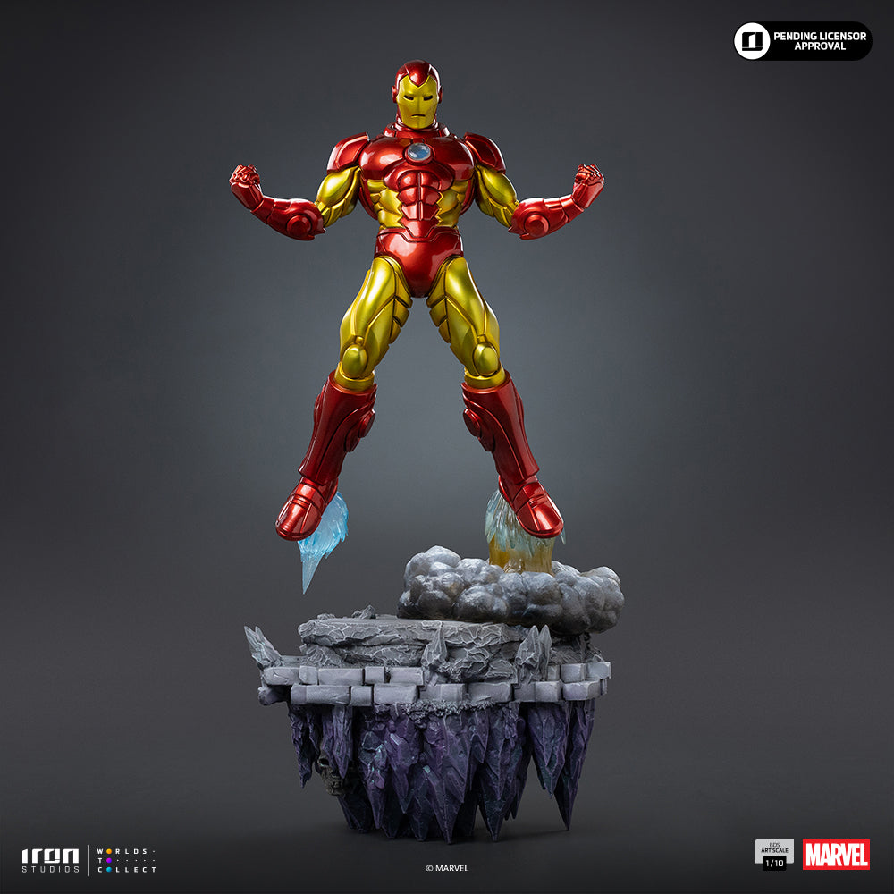 Iron Man Deluxe - Diorama Infinity Gauntlet - BDS Art Scale 1/10 - Iron Studios - Précommande
