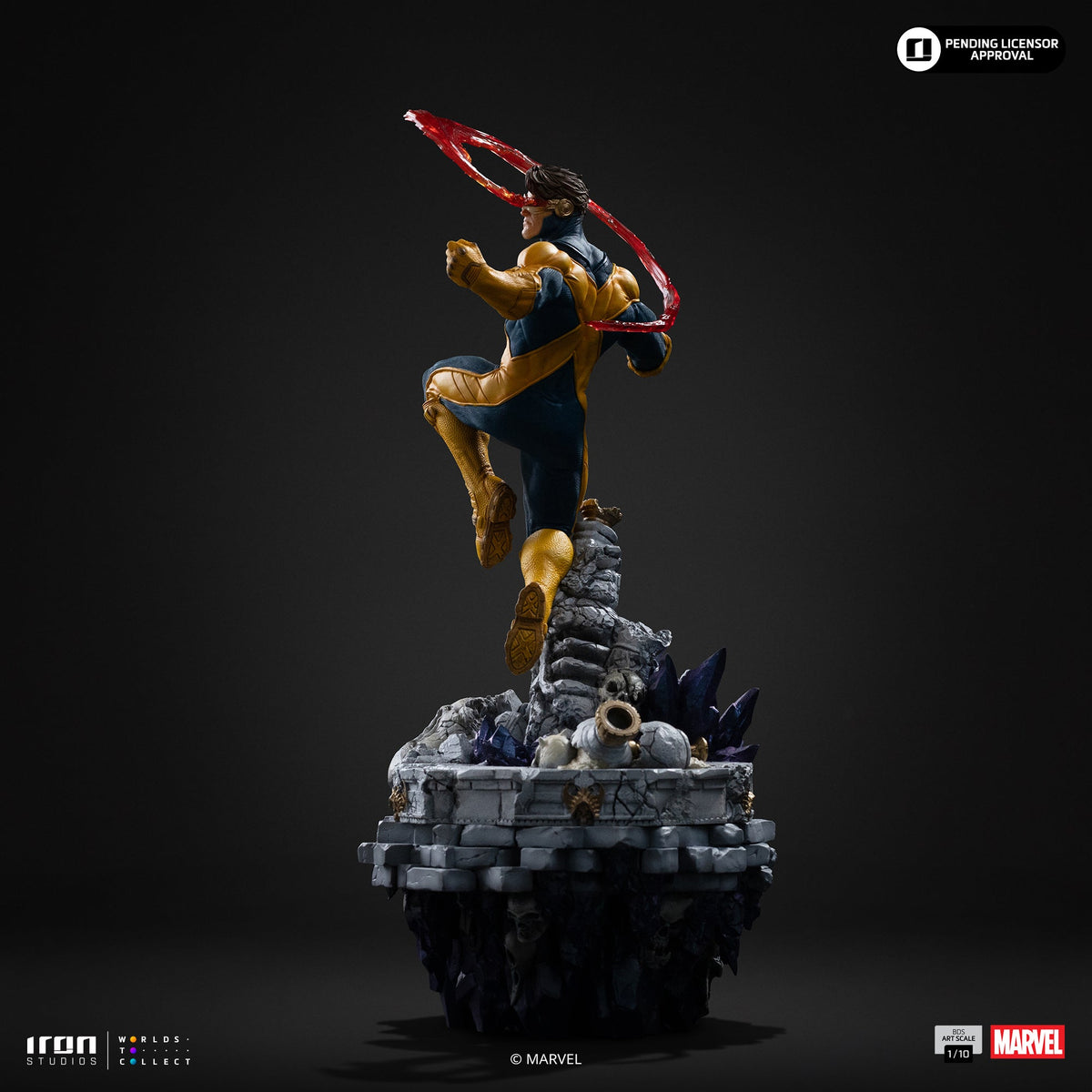 Statue d’exposition Art Scale 1/10 Cyclops Deluxe Infinity Gauntlet Diorama - Iron Studios