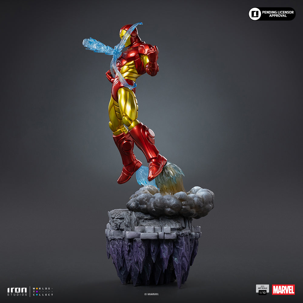 Iron Man Deluxe - Diorama Infinity Gauntlet - BDS Art Scale 1/10 - Iron Studios - Précommande