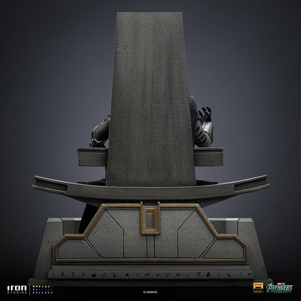 Doctor-Doom-Statue auf Thron - Avengers: Doomsday - Art Scale 1/10 - Iron Studios - Vorbestellung