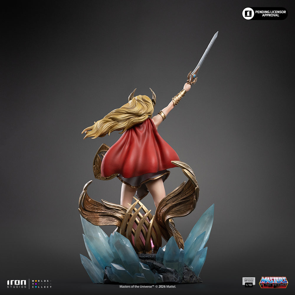 She-Ra-Unleashed-Statue - Masters of the Universe - Art Scale 1/10 - Iron Studios - Vorbestellung