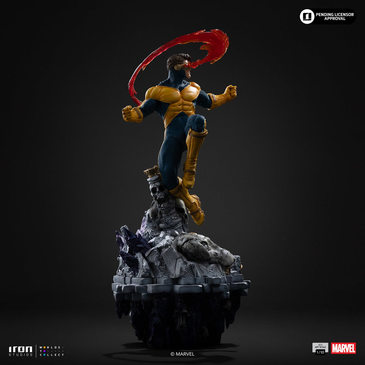 Statue d’exposition Art Scale 1/10 Cyclops Deluxe Infinity Gauntlet Diorama - Iron Studios