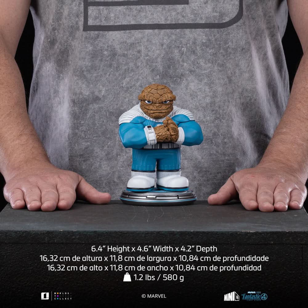 The Thing aus The Fantastic Four: The First Steps MiniCo-Statue - Iron Studios