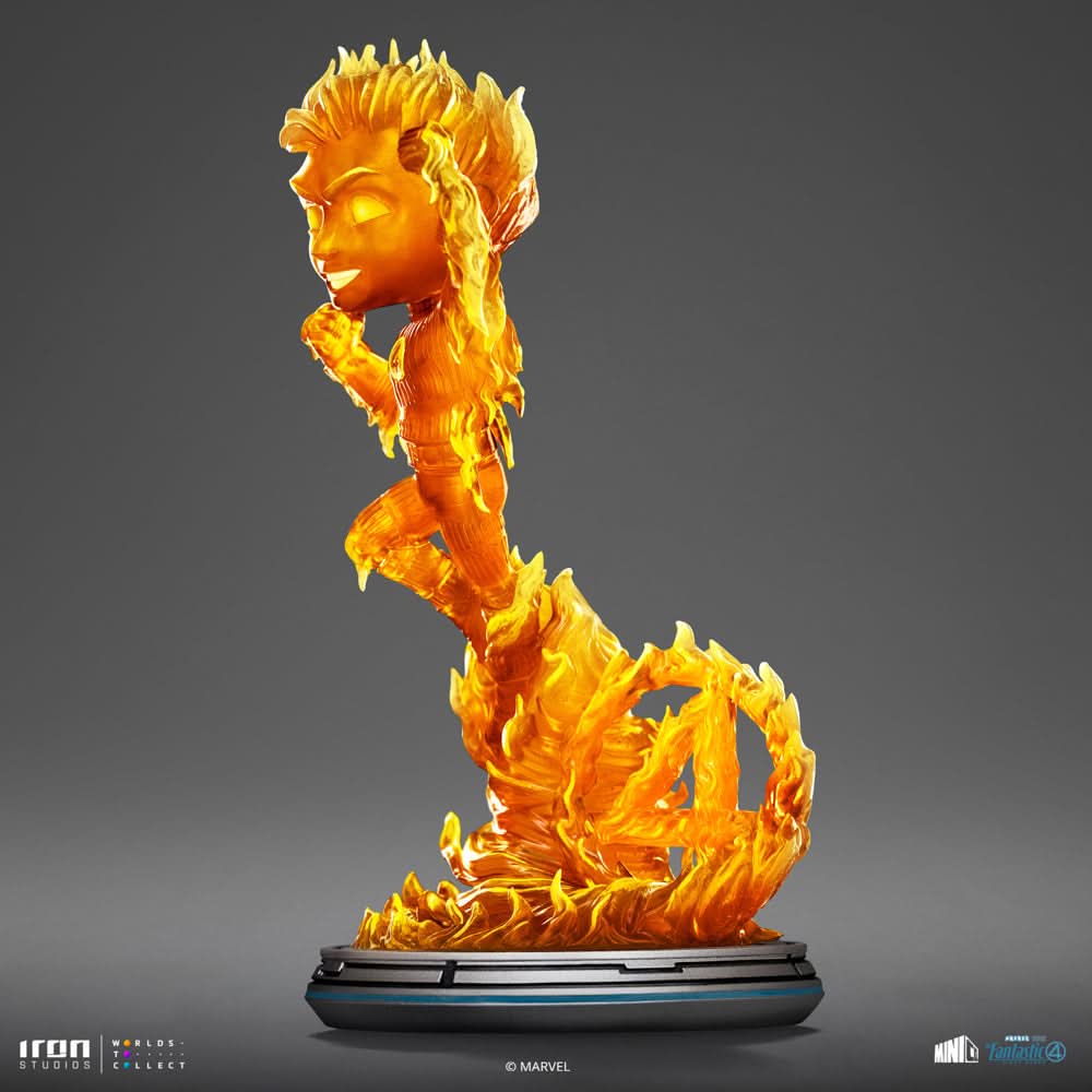 Statue MiniCo de la Torche humaine dans Les Quatre Fantastiques : Premiers pas - Iron Studios