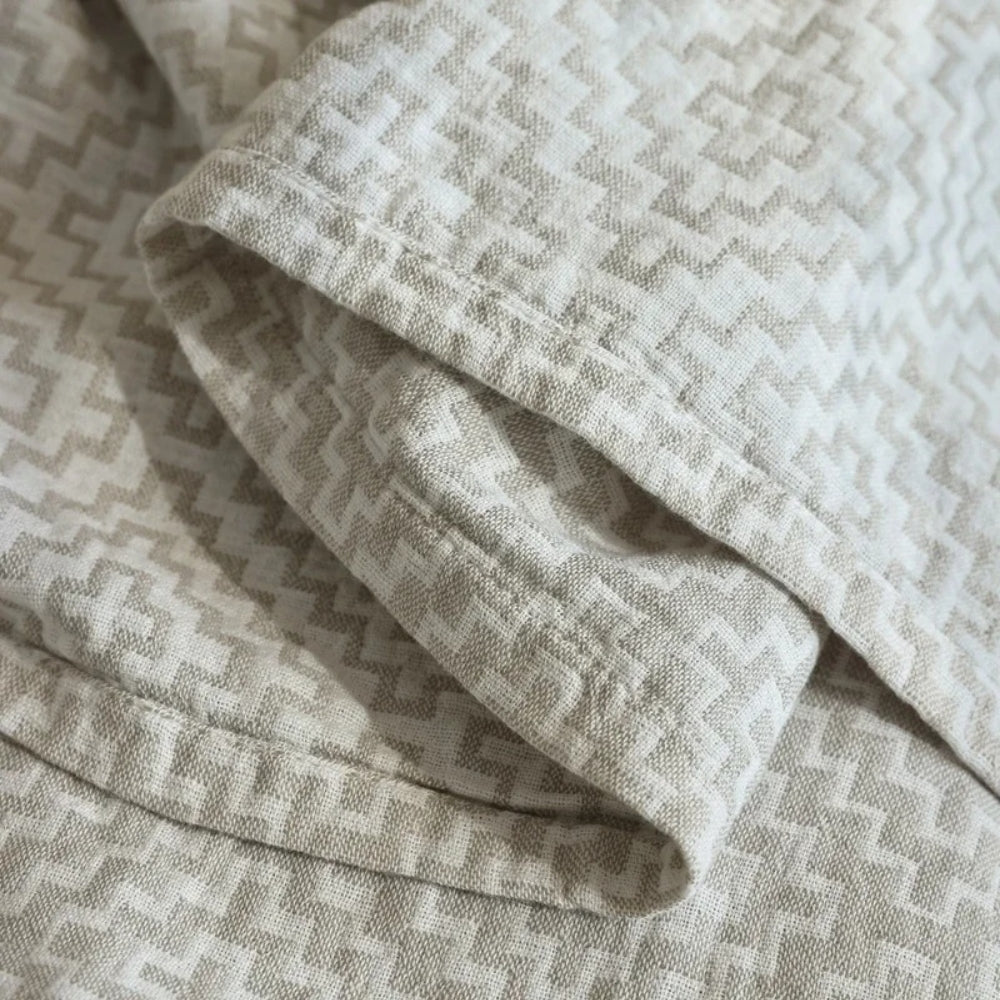 Plaid en coton doux pour décoration intérieure chaleureuse et chaleur