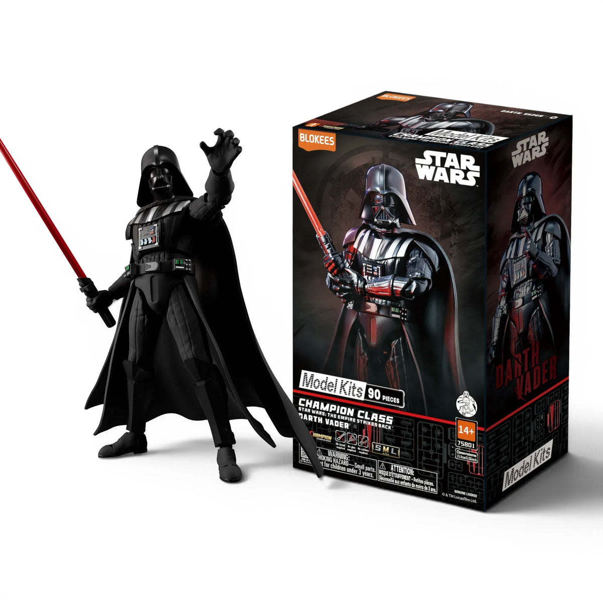 Darth Vader Articulated Model Kit - Blokees