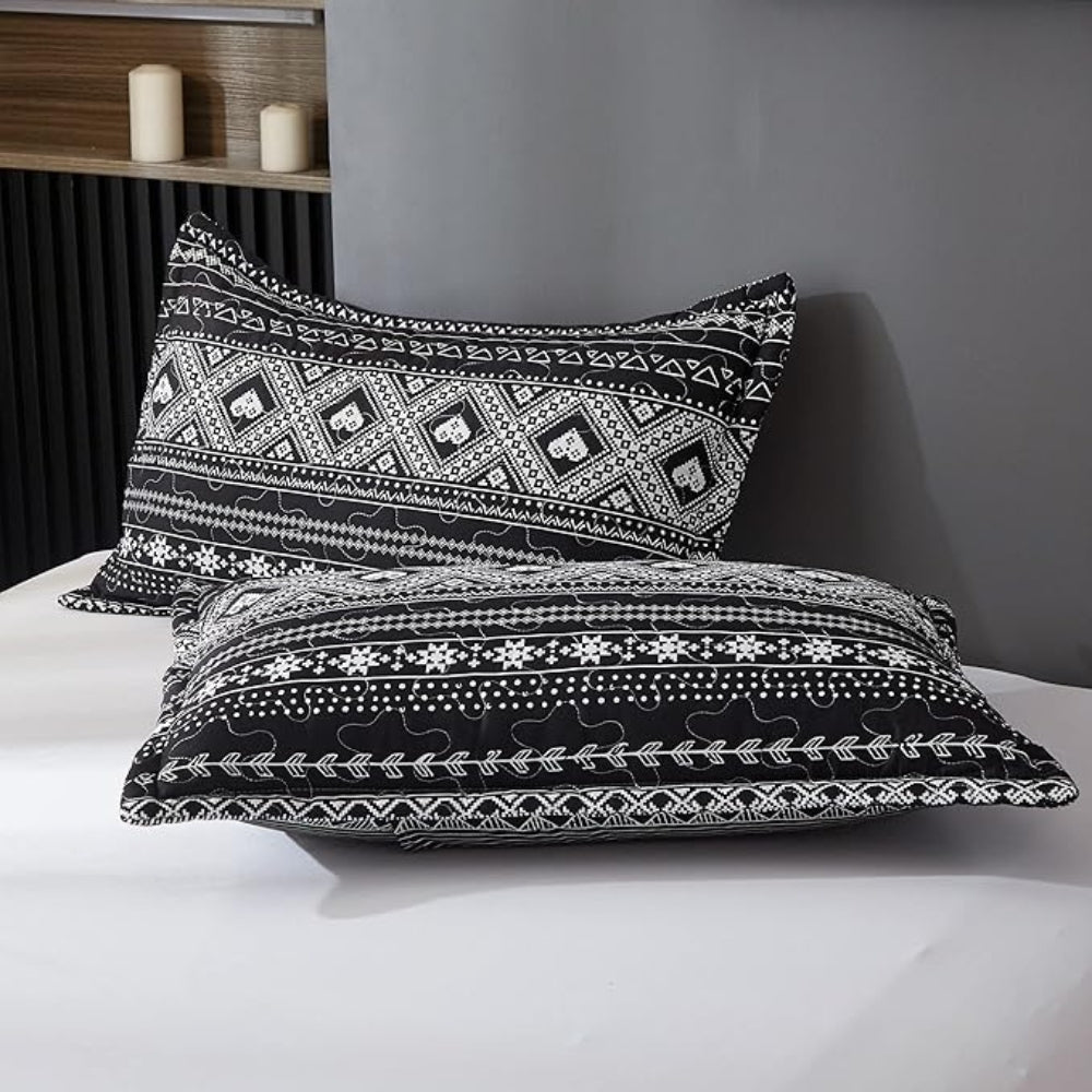 Modernes Boho-Bettwäsche-Set - Stilvolles Bettdecken-Set für gemütliche Schlafzimmerdekoration
