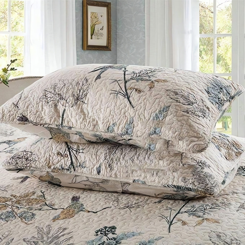Luxuriöses Blumenbettwäsche-Set - Elegante Bettdecke für die Wohnkultur