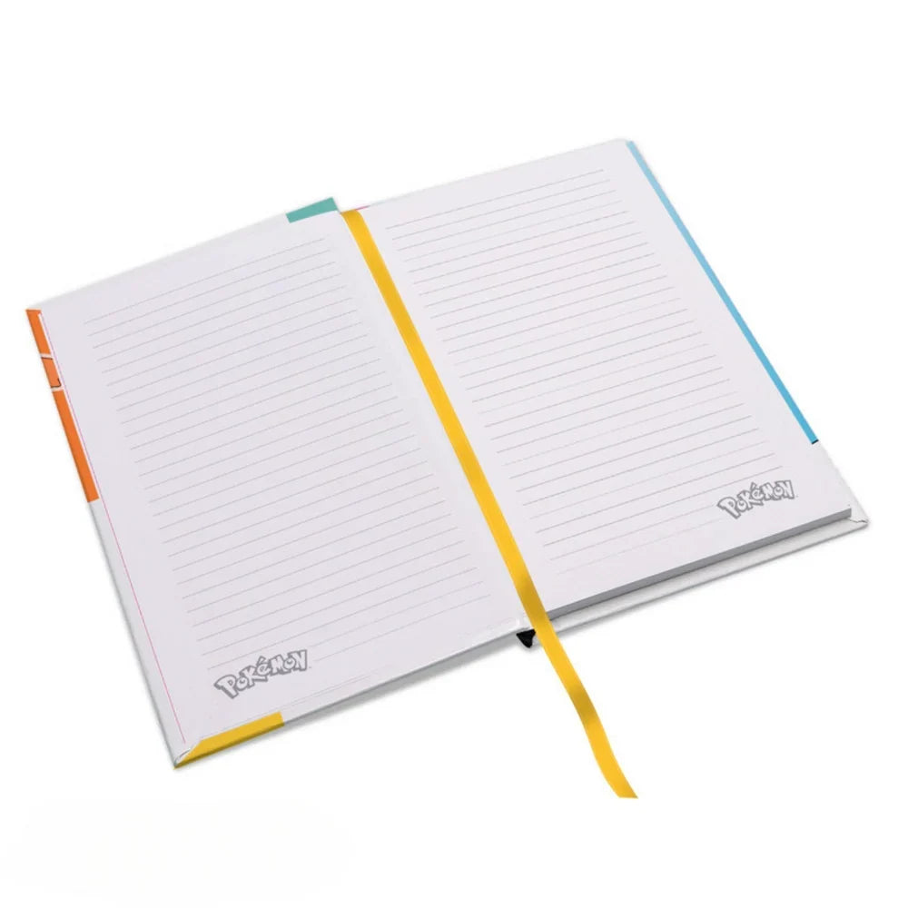 Pokémon Kanto Starters A5 Notebook - 180 Lined Pages