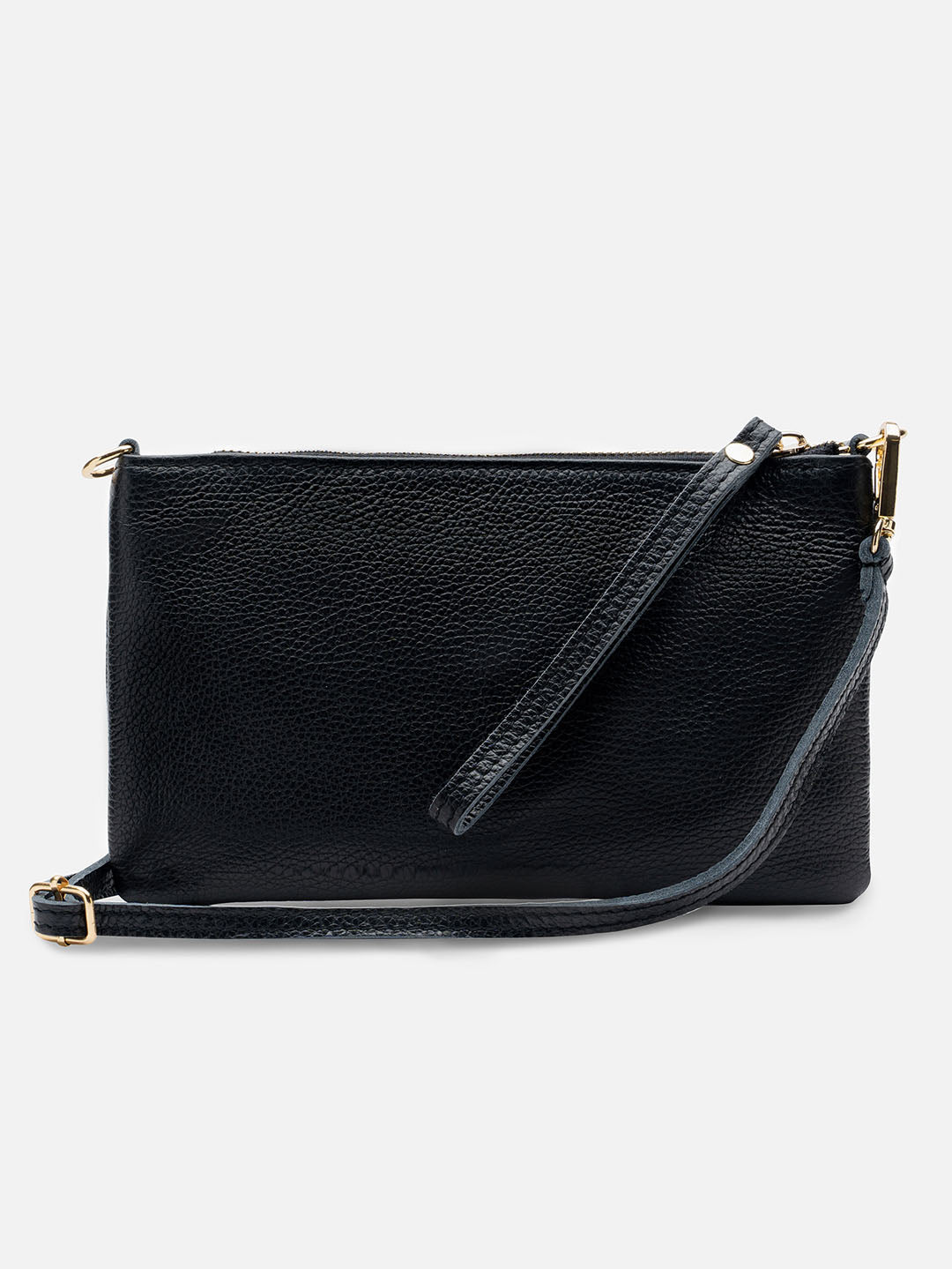 Eleganza Duo-Größe Leder-Clutch
