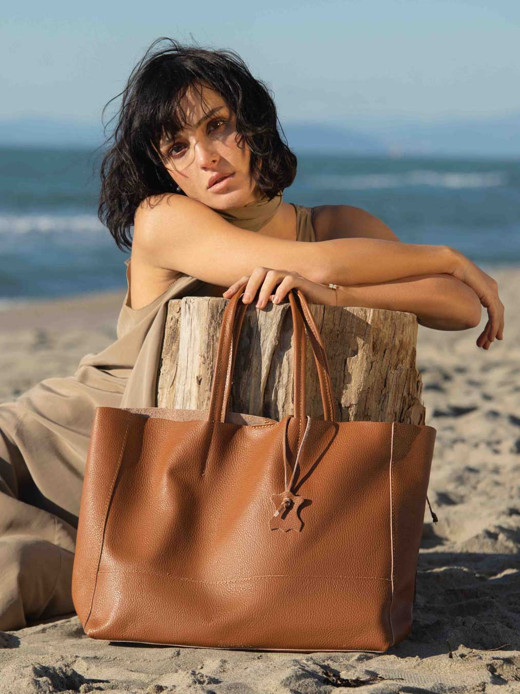 Die Carryall Leder-Tasche
