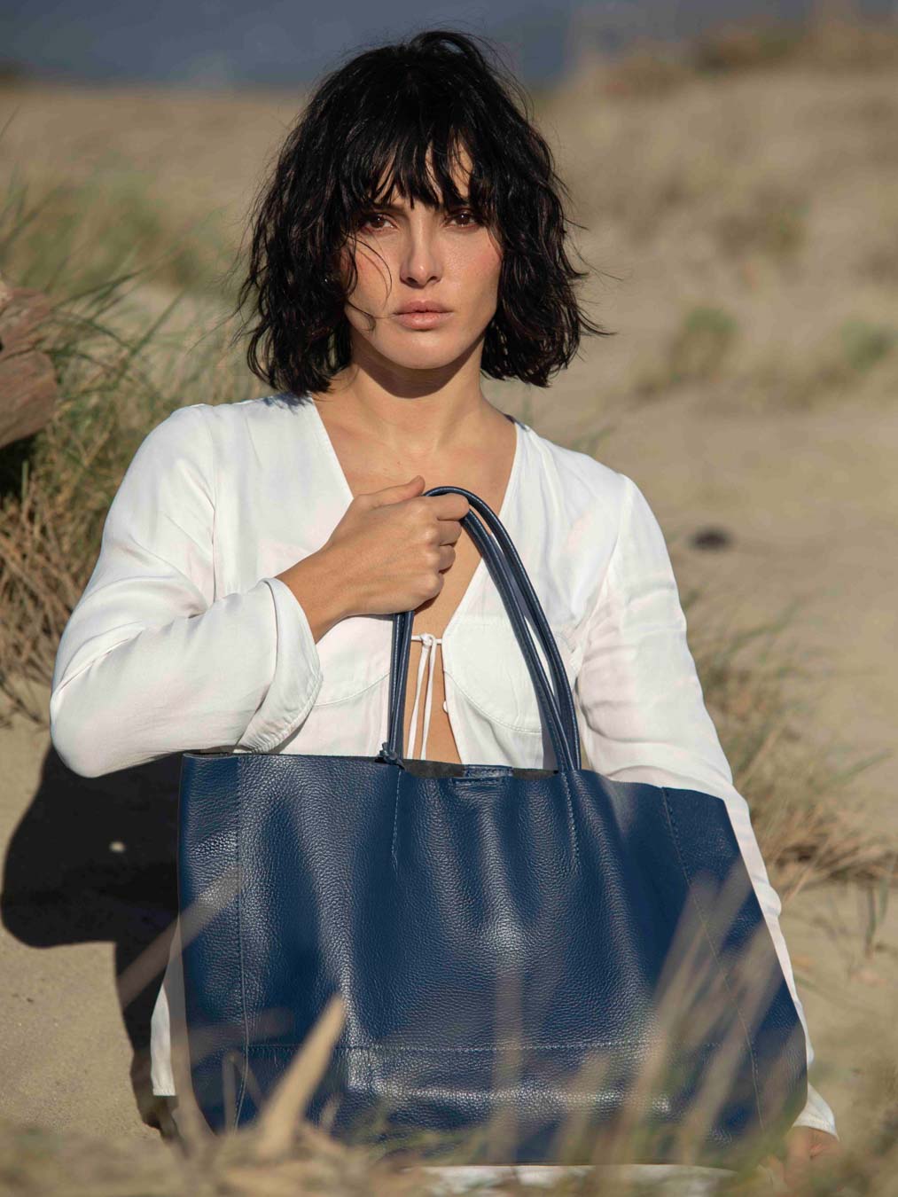 Die Carryall Leder-Tasche