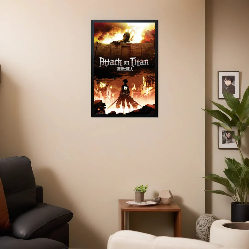 Attack on Titan Schlüsselmotiv Maxi-Wandposter - 61 x 91.5 cm