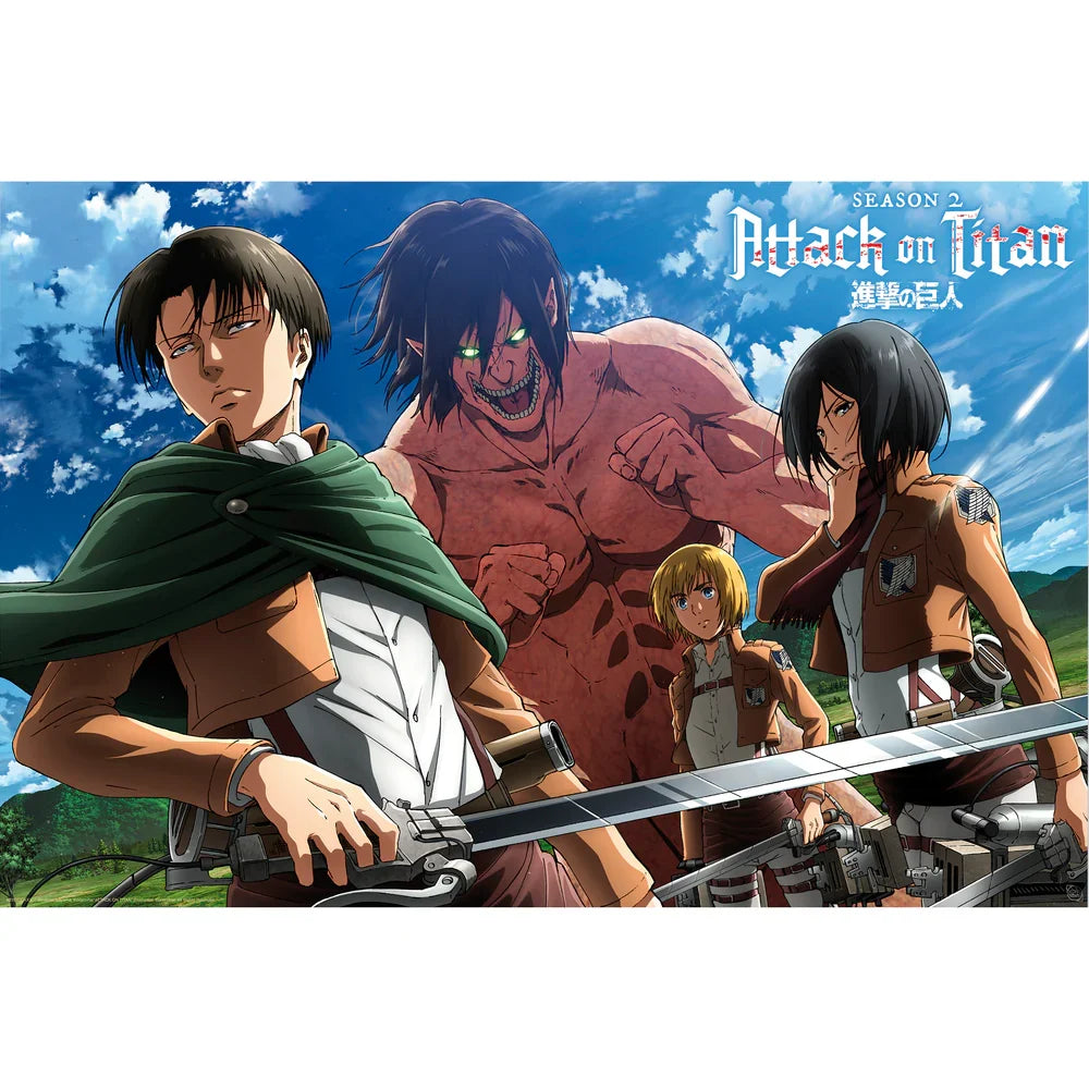 Attack on Titan Bereit zum Kampf! Maxi-Wandposter - 61 x 91.5 cm