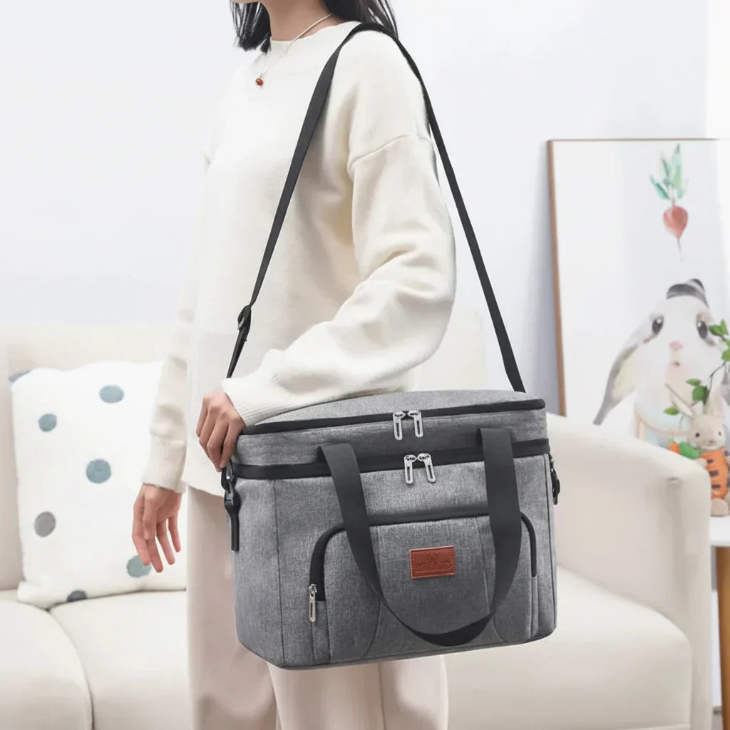 Multifunktionale Kühltaschen mit doppelten Schichten große Kapazität