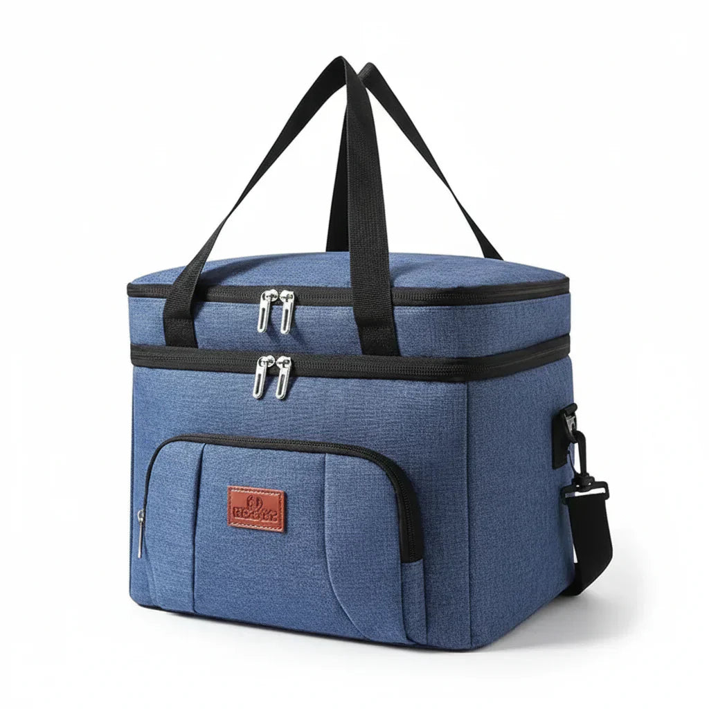 Multifunktionale Kühltaschen mit doppelten Schichten große Kapazität