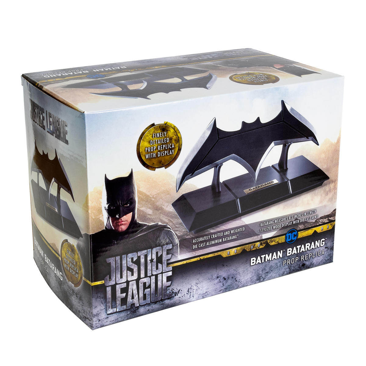 Batman Batarang Replica with Stand - Justice League 8.5-Inch Prop