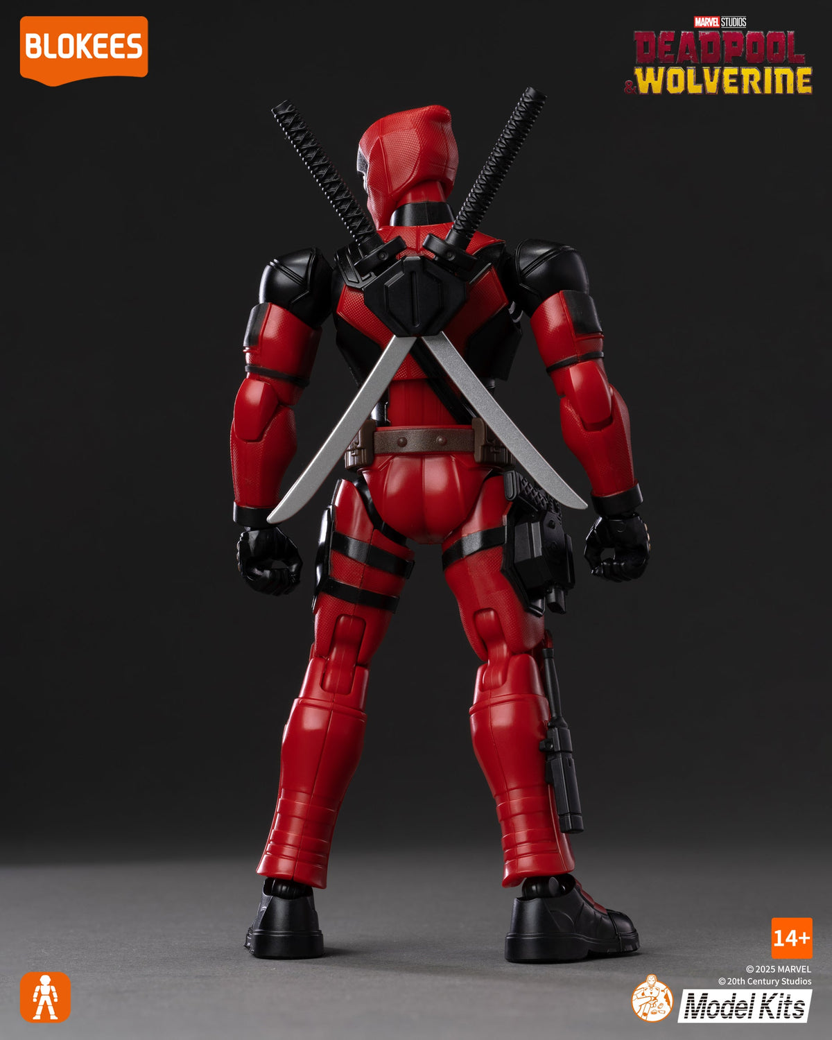 Deadpool beweglicher Modellbausatz - Blokees
