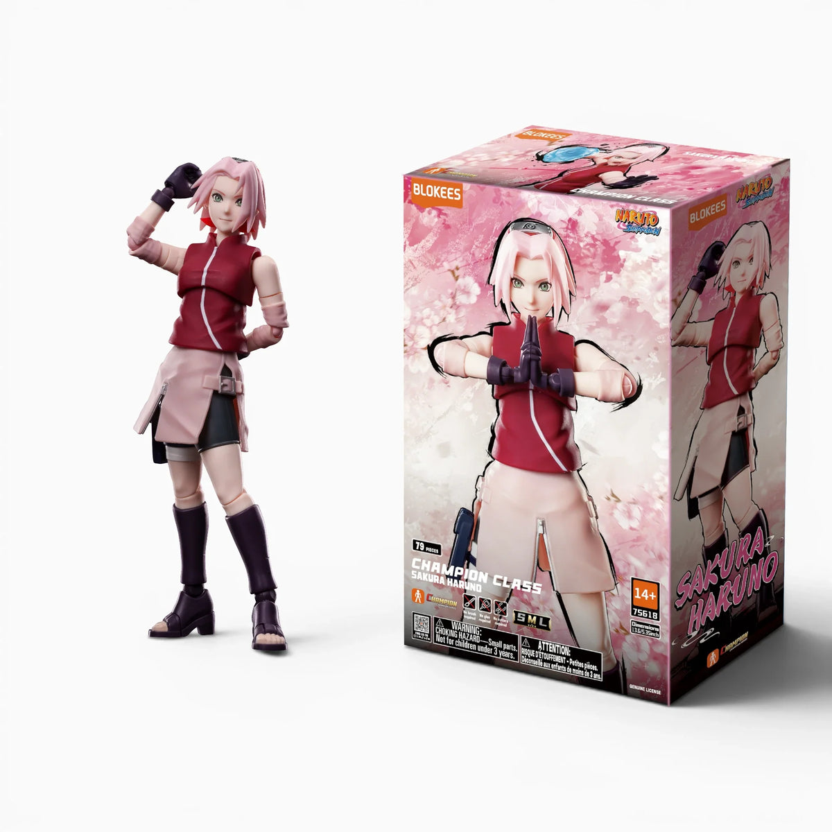 Maquette articulée de Naruto Sakura Haruno - Blokees