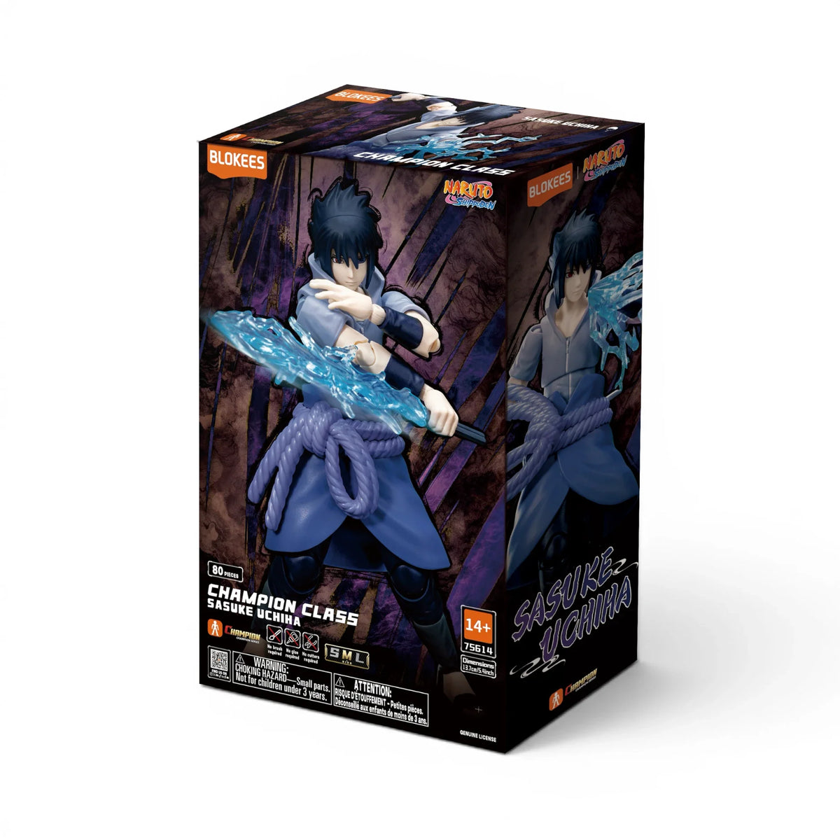 Naruto Sasuke Uchiha bewegliches Modellbauset - Blokees