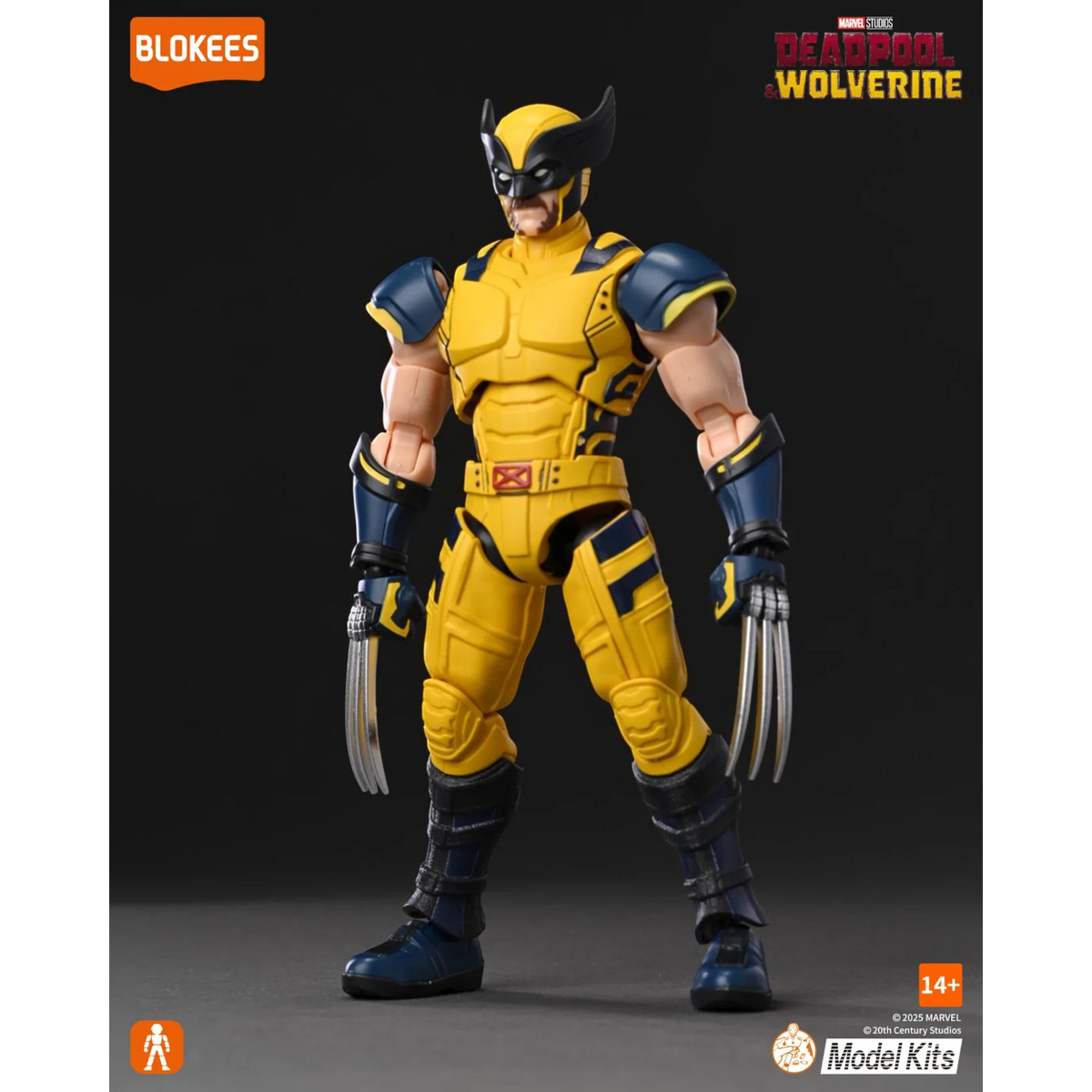 Wolverine beweglicher Modellbausatz - Blokees