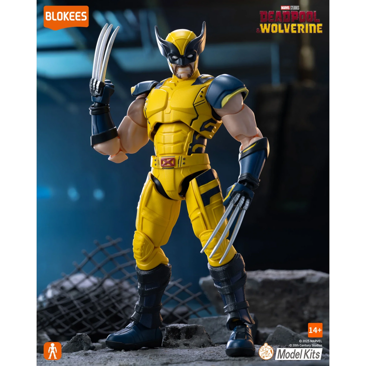 Wolverine beweglicher Modellbausatz - Blokees
