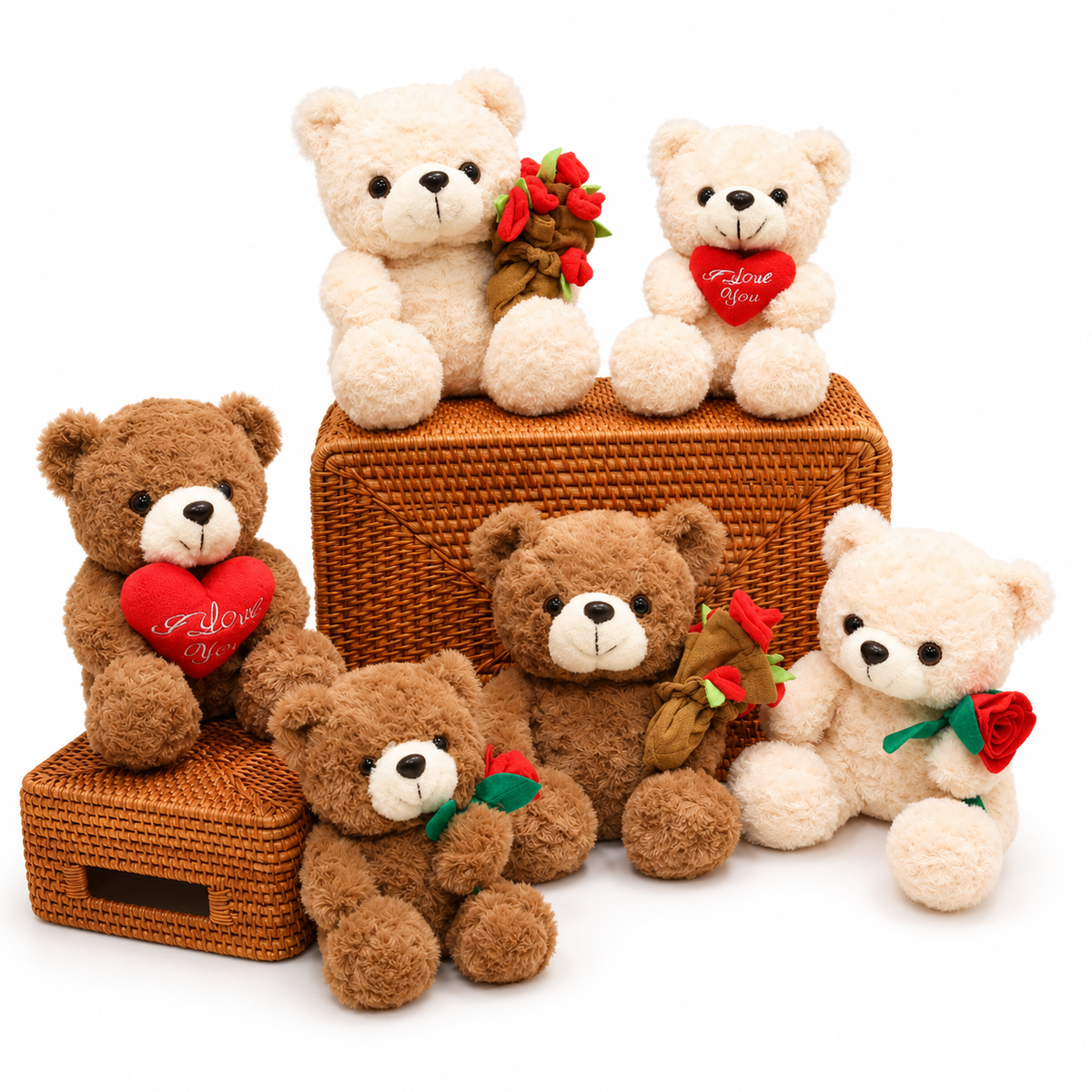 Romantic Soft Teddy Bear Gift