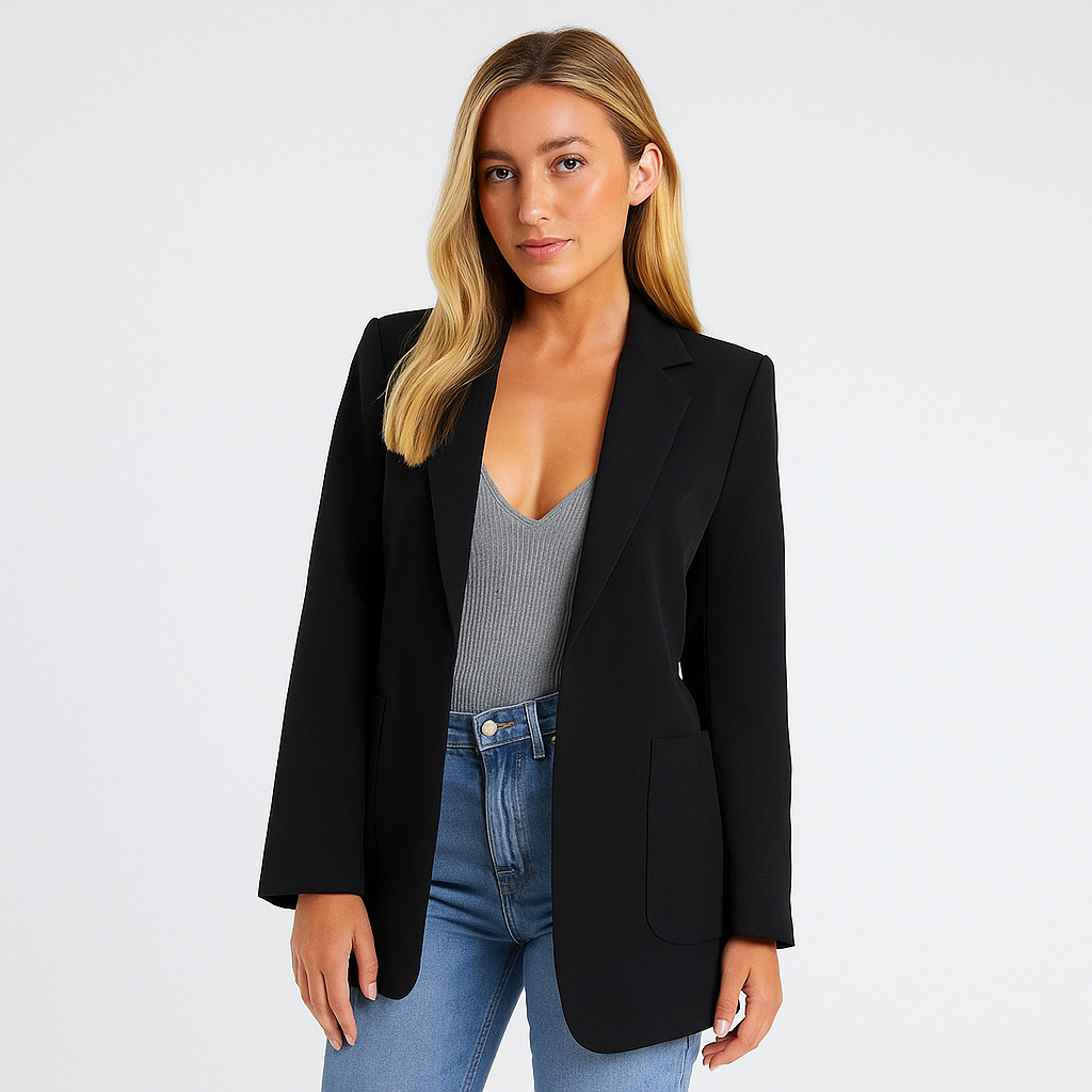 Barbara - Blazer mit großen Taschen
