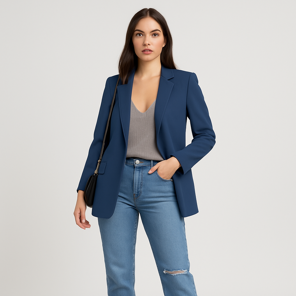 Barbara - Blazer mit großen Taschen
