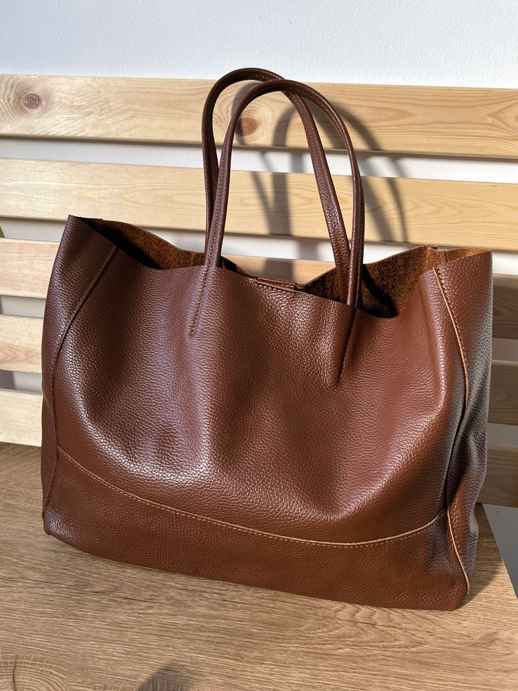 Die Carryall Leder-Tasche