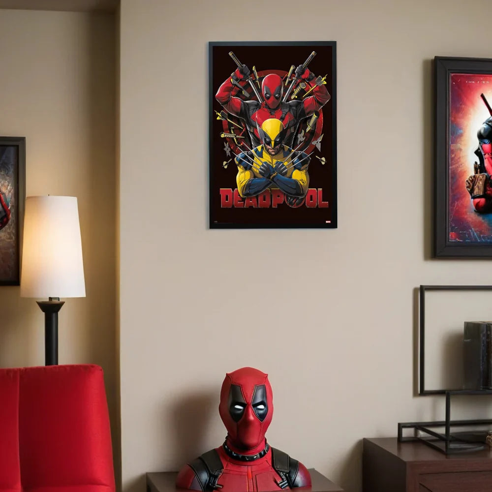 Maxi poster mural Deadpool & Wolverine - 61 x 91.5 cm