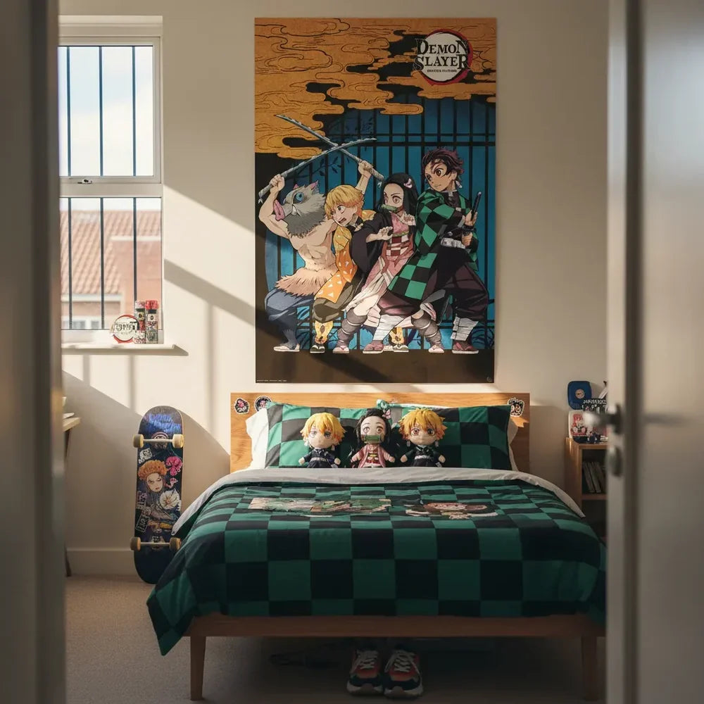 Demon Slayer Gruppe Maxi-Wandposter - 61 x 91.5 cm