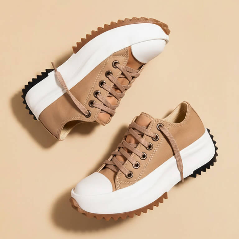 Evhone | Damen High-Top Canvas Sneakers