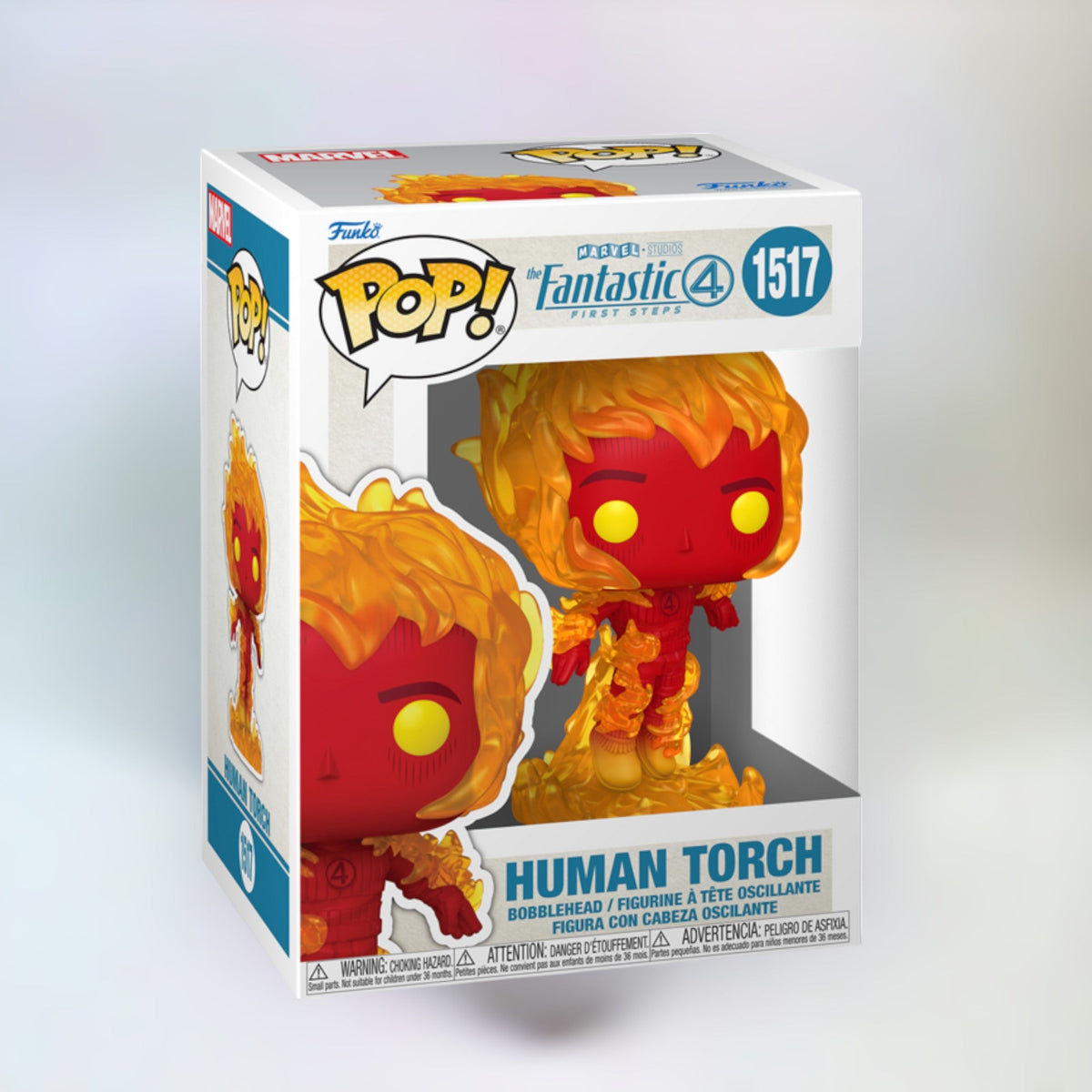 Human Torch Vinyl Bobblehead - Funko Pop!
