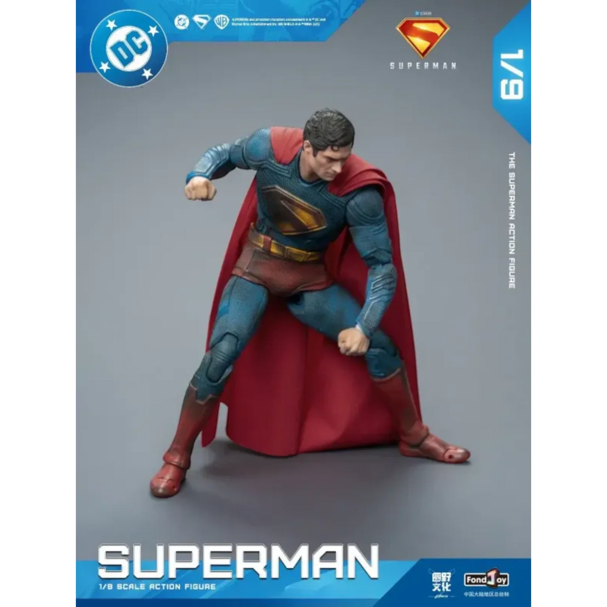 Superman Actionfigur - Battle-Damage-Edition - FondJoy
