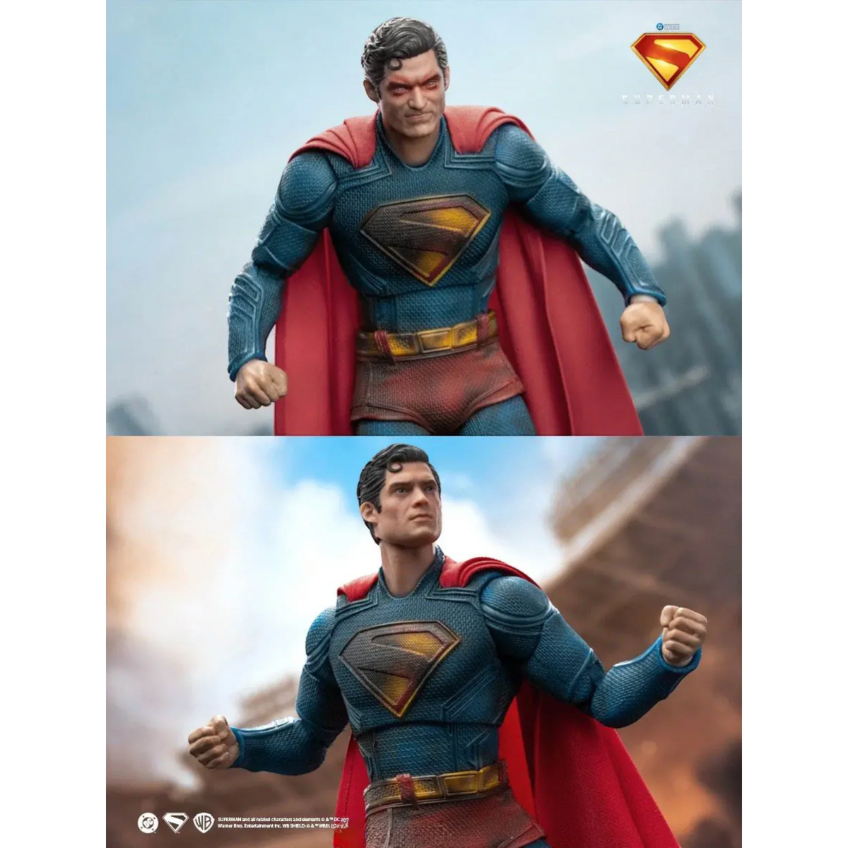 Superman Actionfigur - Battle-Damage-Edition - FondJoy