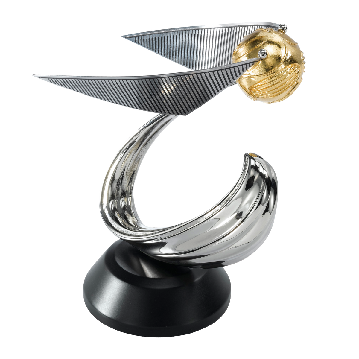 Harry Potter Golden Snitch Sculpture - 18 cm Metal Display