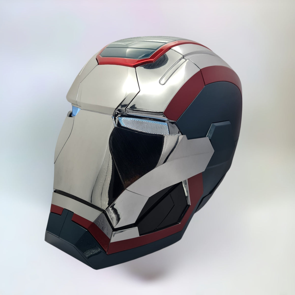 Iron Patriot Helmet - Voice Control and LED Eyes