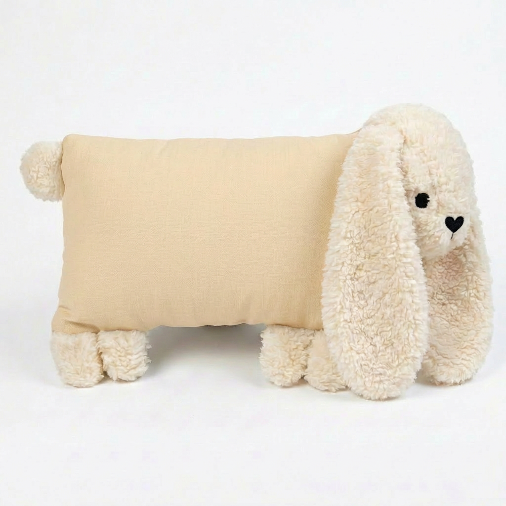 Personalised Rabbit Soft Toy with Organic Cotton and Merino Wool