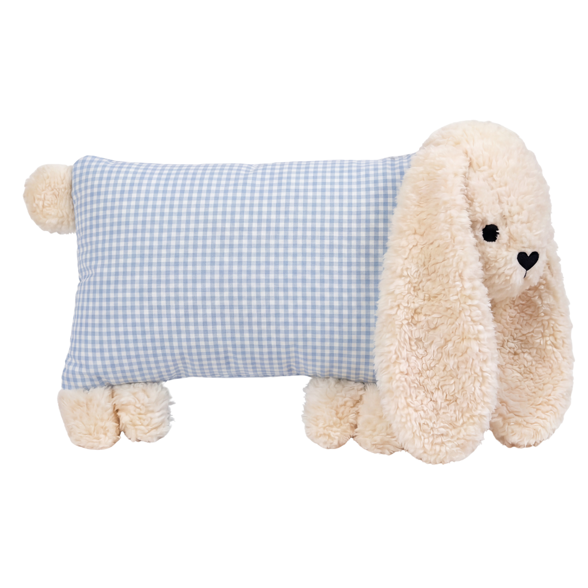Personalised Rabbit Soft Toy with Organic Cotton and Merino Wool