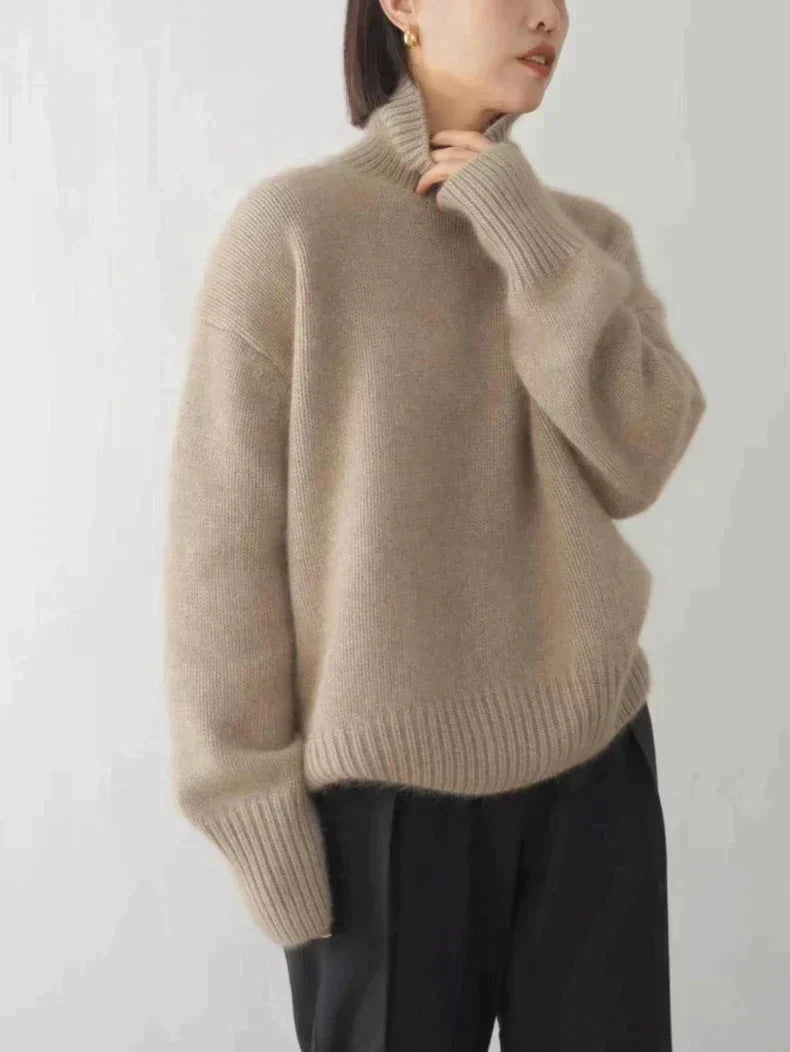 Luna - Wollrollkragenpullover