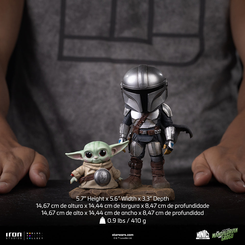 Mandalorian und Grogu MiniCo-Statue - Iron Studios