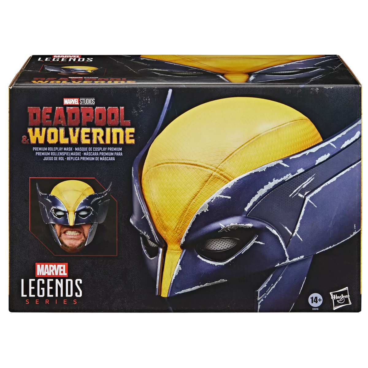 Marvel Legends Series Wolverine Premium-Rollenspielmaske - Sammlerstück