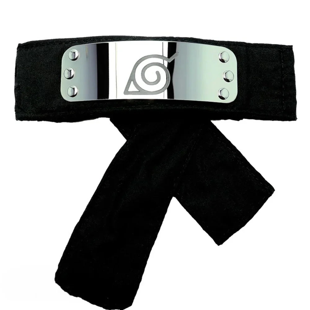 Naruto Konoha-Replik-Stirnband - Polyester und Edelstahl