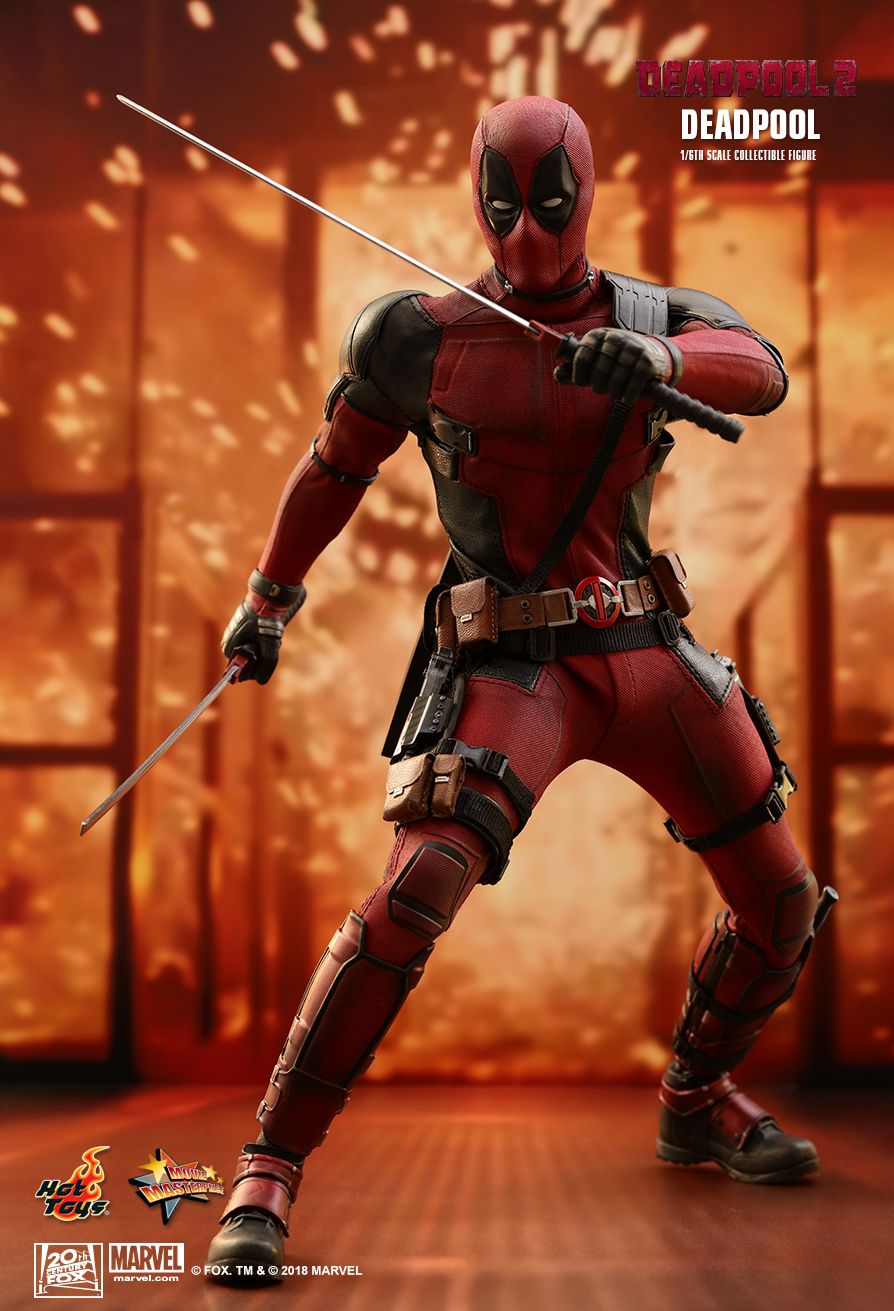 Figurine d’action de Deadpool 2 à l’échelle 1/6 - Hot Toys