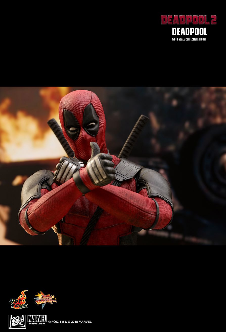 Figurine d’action de Deadpool 2 à l’échelle 1/6 - Hot Toys