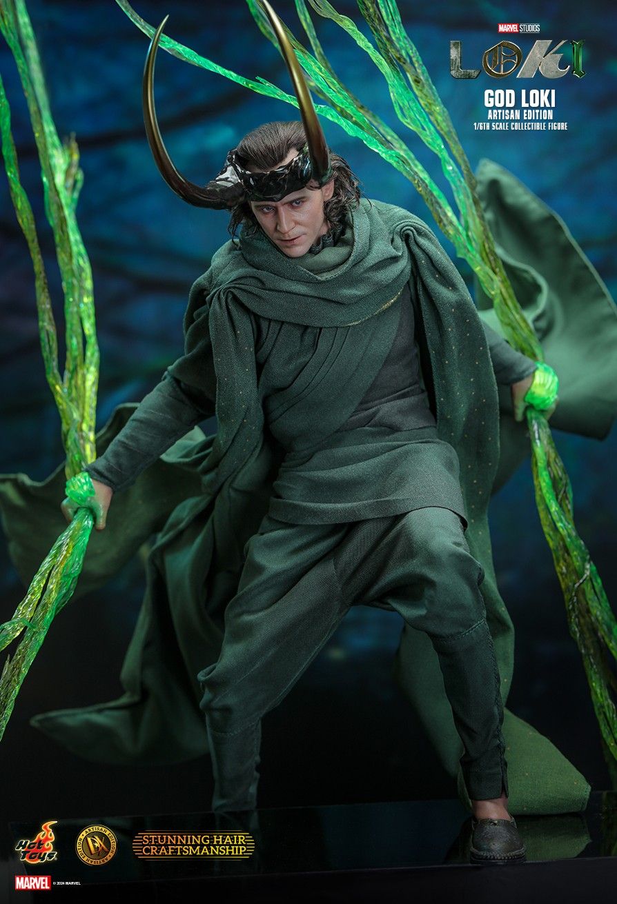 Figurine d’action de Loki, dieu (édition artisanale), à l’échelle 1/6 - Hot Toys