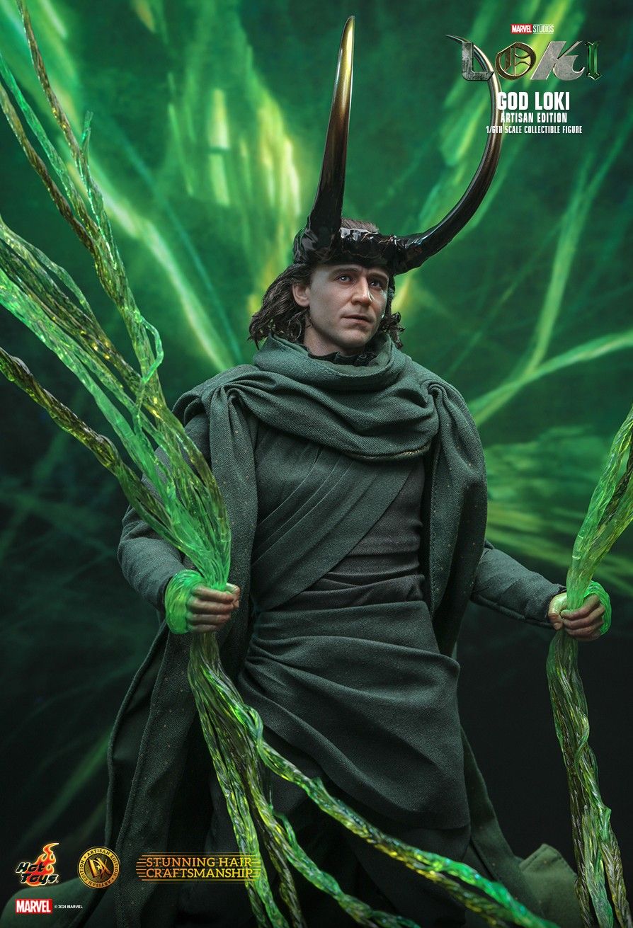 Figurine d’action de Loki, dieu (édition artisanale), à l’échelle 1/6 - Hot Toys